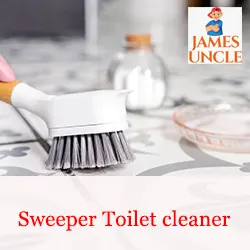 Sweeper Toilet cleaner Mr. Biltu Ghosh in Jetia